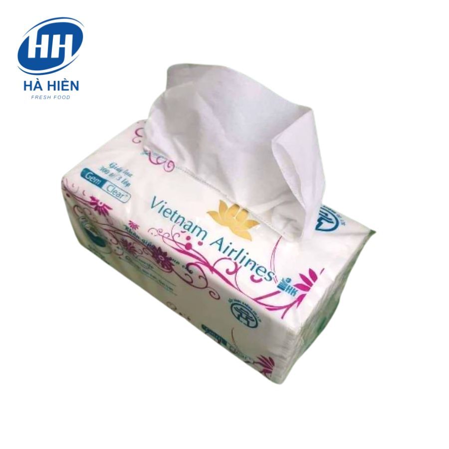  KHĂN GIẤY RÚT VIETNAM AIRLINES 3 LỚP 300 TỜ 