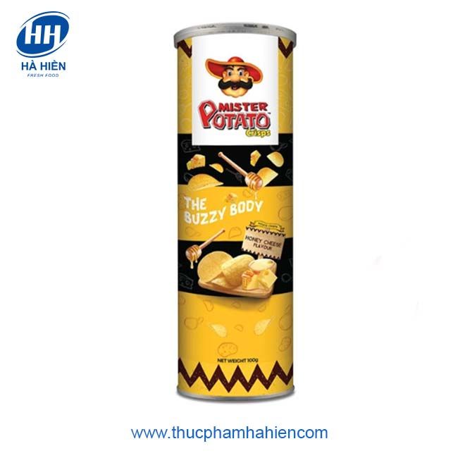  KHOAI TÂY CHIÊN MISTER POTATO VỊ MẬT ONG PHO MAI 100G 