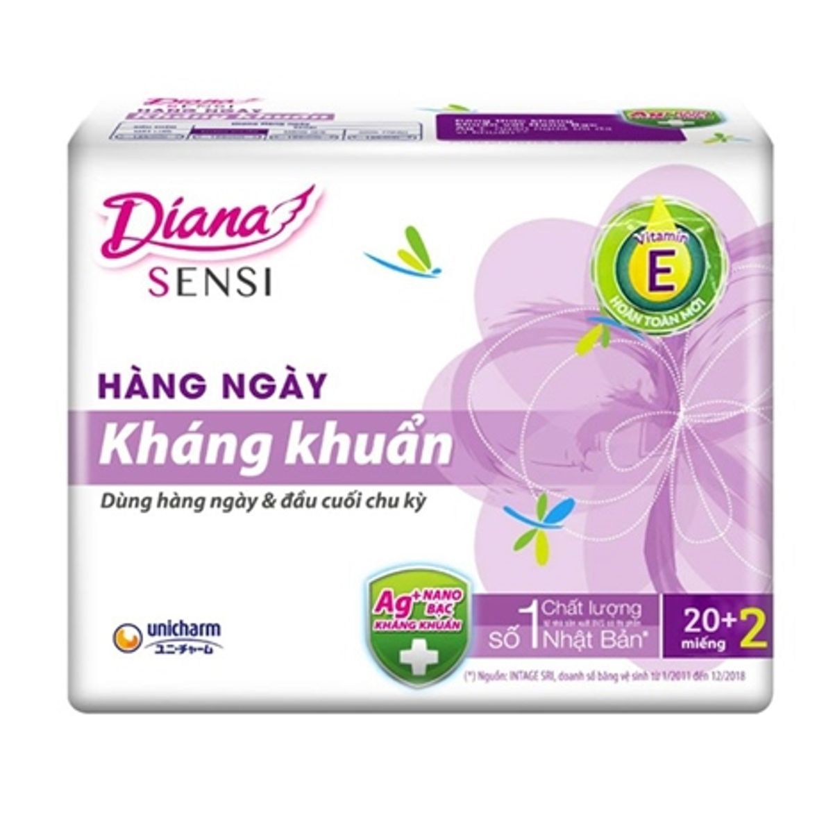  BVS DIANA SENSI HN KHÁNG KHUẨN 20 MIẾNG 