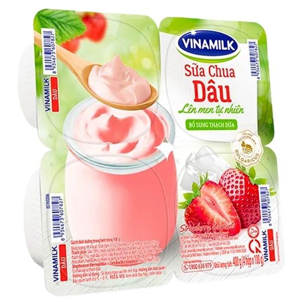  SỮA CHUA VỊ DÂU VINAMILK 