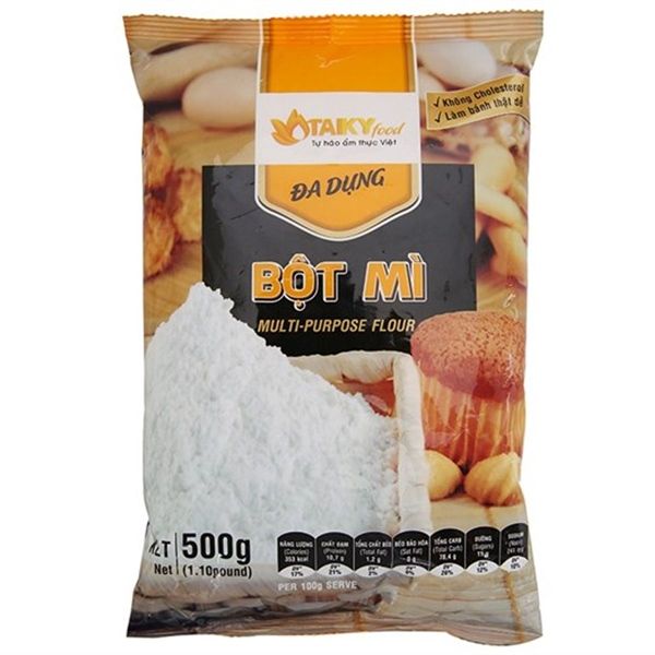  BỘT MÌ ĐA DỤNG TÀI KÝ - 500G 