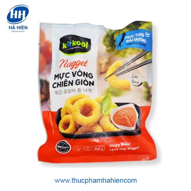  MỰC VÒNG CHIÊN GIÒN NUGGET 1KG 
