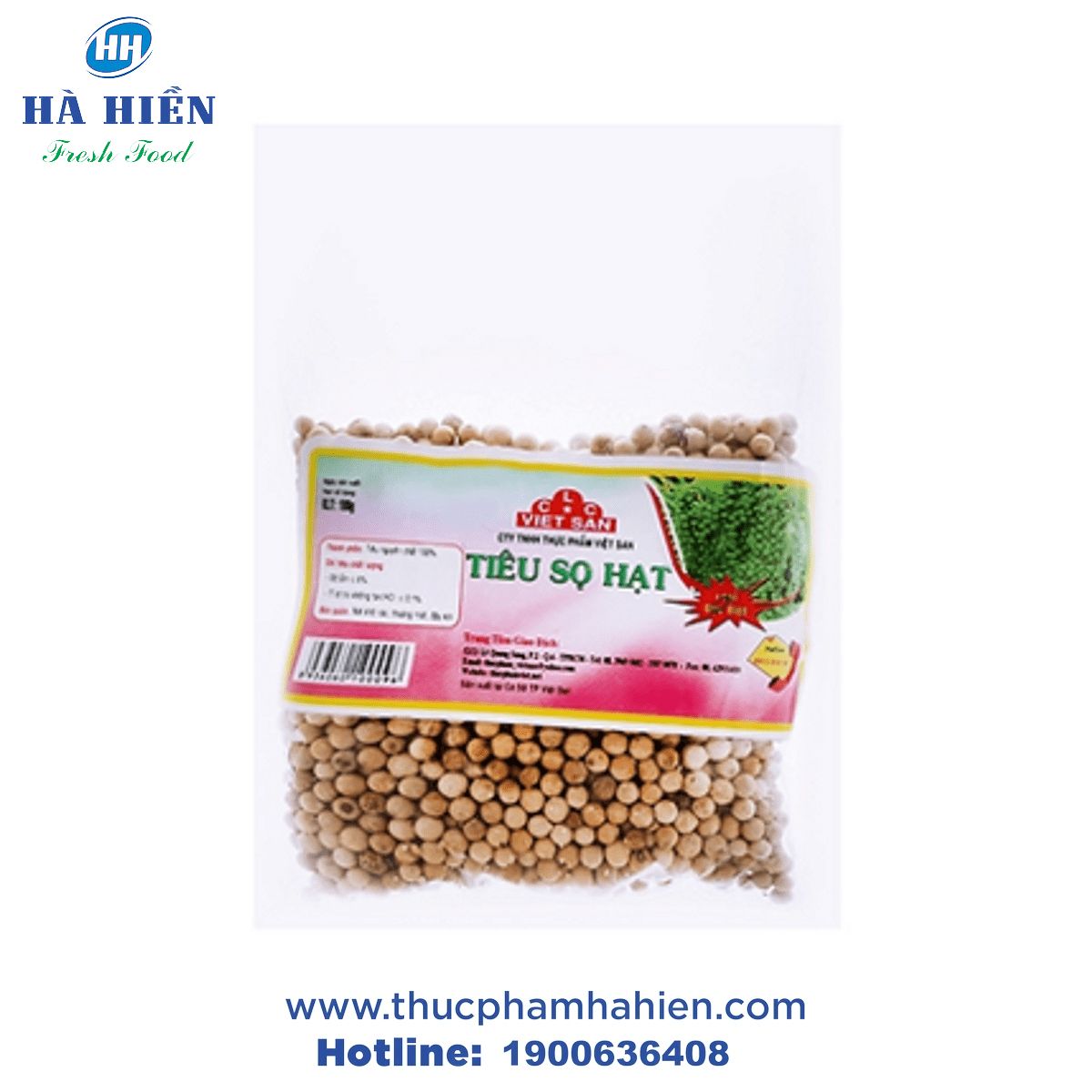  TIÊU SỌ HẠT VIỆT SAN - 100G 