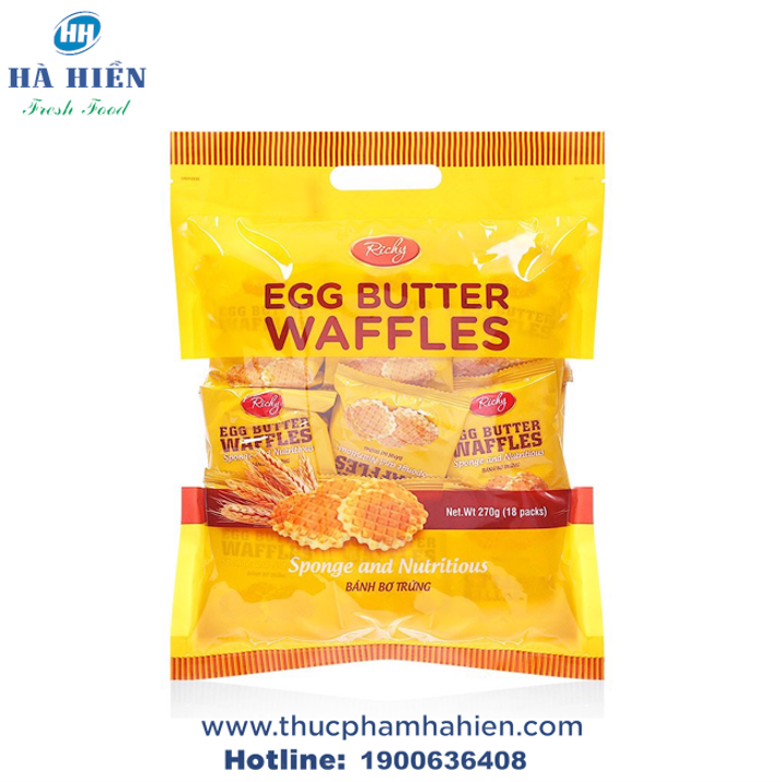  BÁNH BƠ TRỨNG BUTTER WAFFLES RICHY 