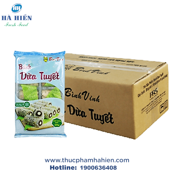  BÁNH DỪA TUYẾT ĐẬU ĐỎ 