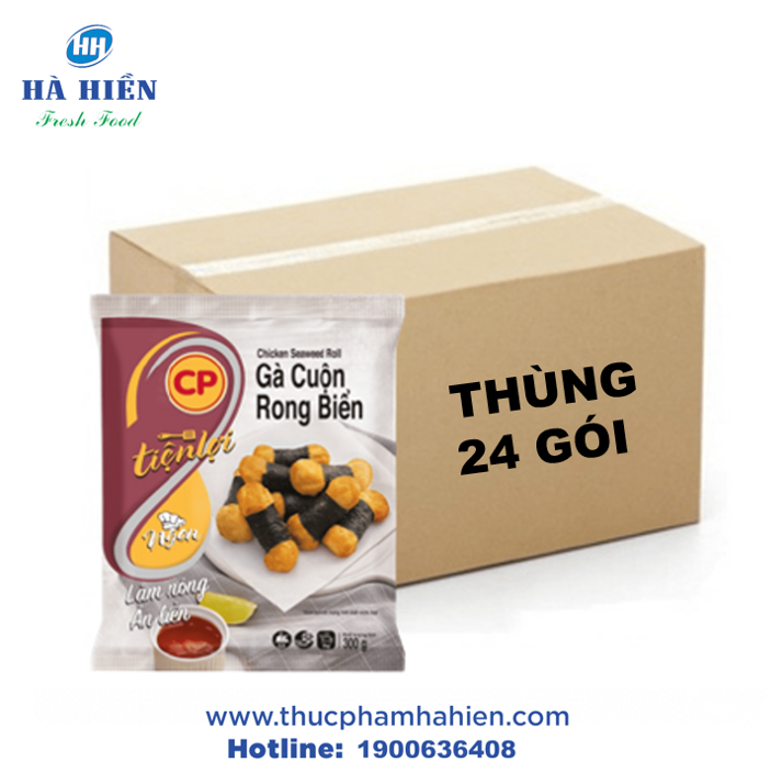  GÀ CUỘN RONG BIỂN 300G – THÙNG 24 GÓI 