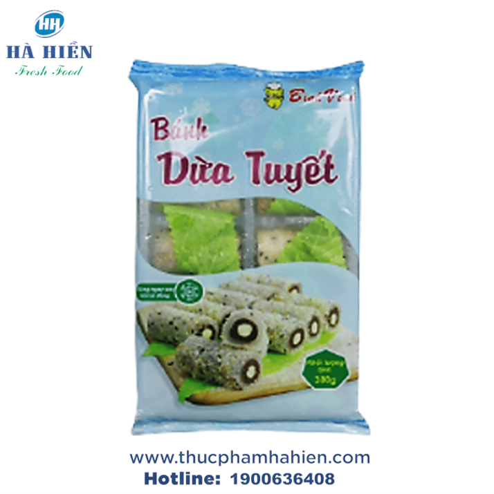  BÁNH DỪA TUYẾT ĐẬU ĐỎ 