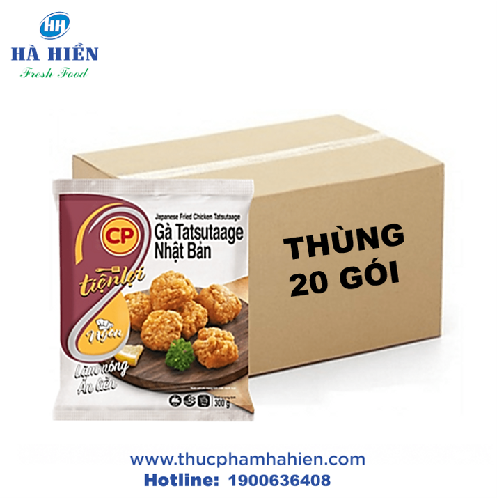  GÀ CHIÊN TATSUTAAGE 300G – THÙNG 20 GÓI 