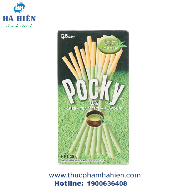  BÁNH QUE POCKY KEM MATCHA TRÀ XANH 