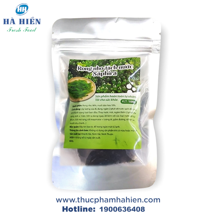  RONG NHO TƯƠI TÁCH NƯỚC SAPHIRA 100G 