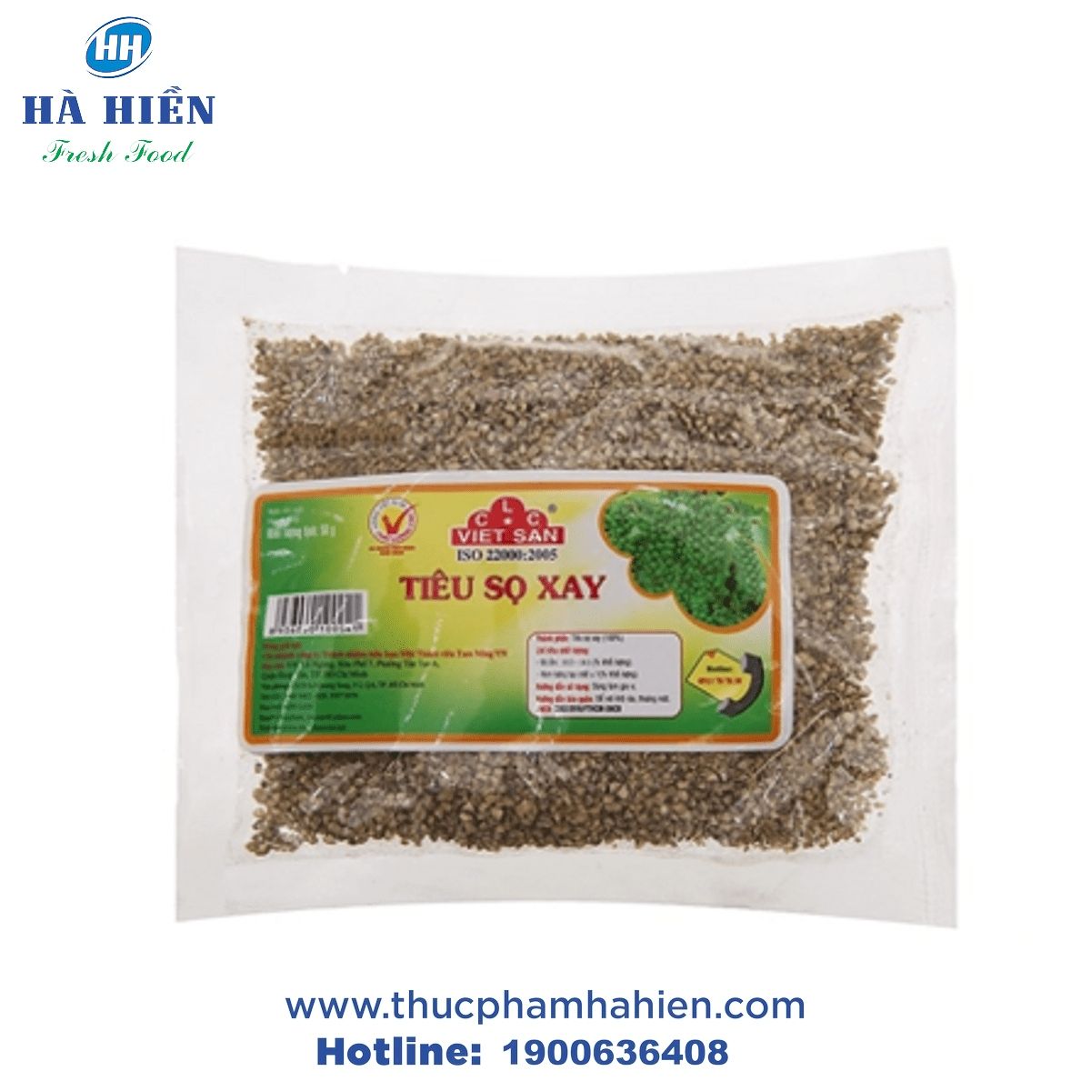  TIÊU SỌ XAY VIỆT SAN - 50G 