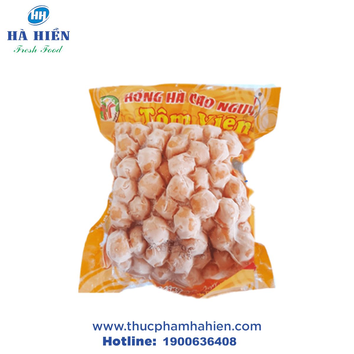  TÔM VIÊN HỒNG HÀ - 500G 