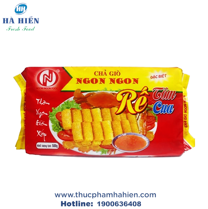  CHẢ GIÒ RẾ TÔM CUA NGON NGON 500G 