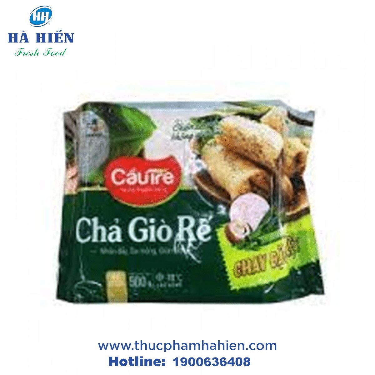  CHẢ GIÒ RẾ CHAY ĐẶC BIỆT CẦU TRE 500G 