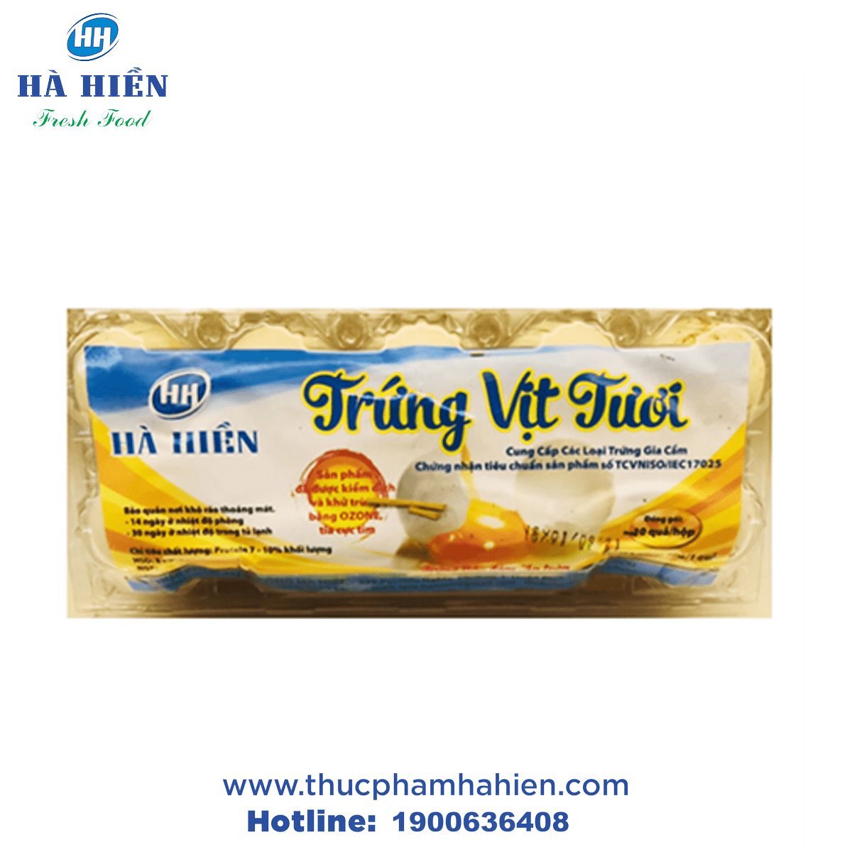  TRỨNG VỊT HÀ HIỀN 