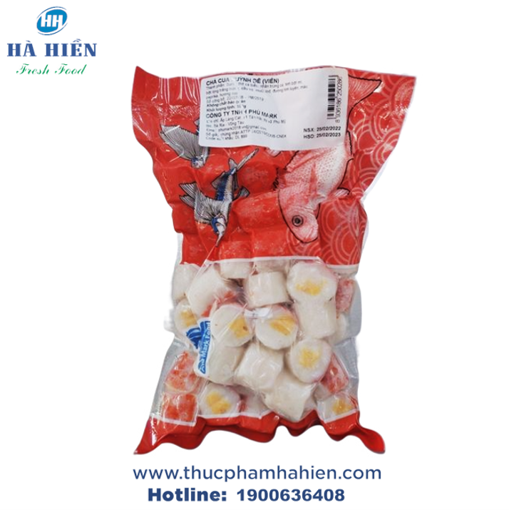  CHẢ CUA HUỲNH ĐẾ VIÊN PHÚ MARK 500G 