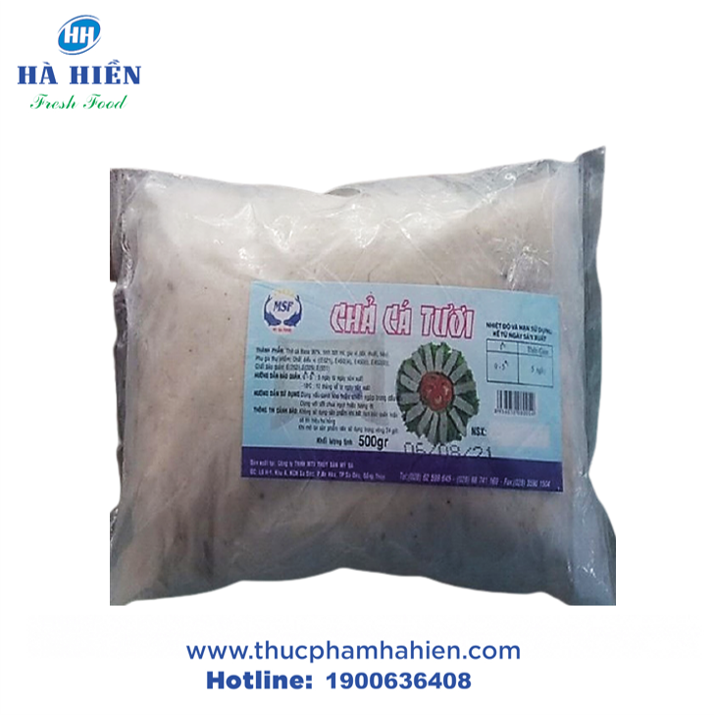  CHẢ CÁ BASA TƯƠI 500G 