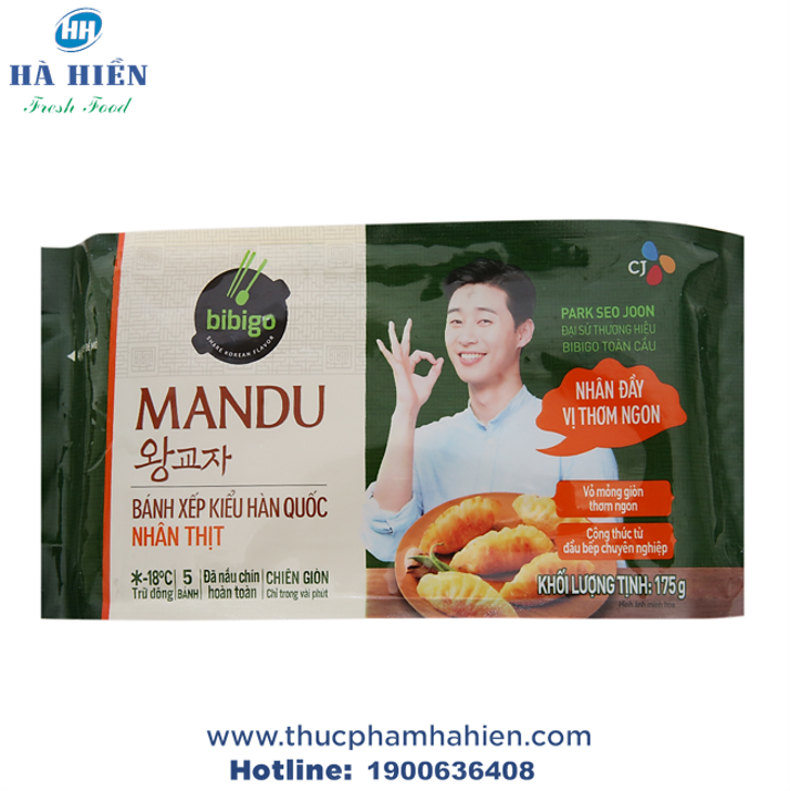  BÁNH XẾP BIBIGO NHÂN THỊT CẦU TRE 350G 