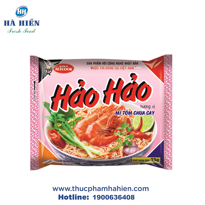  MÌ HẢO HẢO TÔM CHUA CAY 75G 