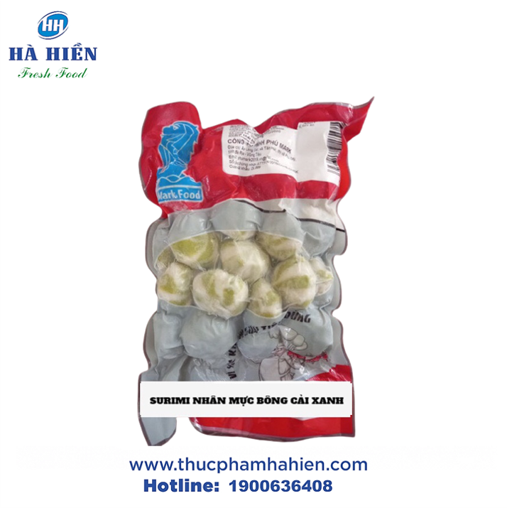  SURIMI NHÂN MỰC BÔNG CẢI XANH 500G 