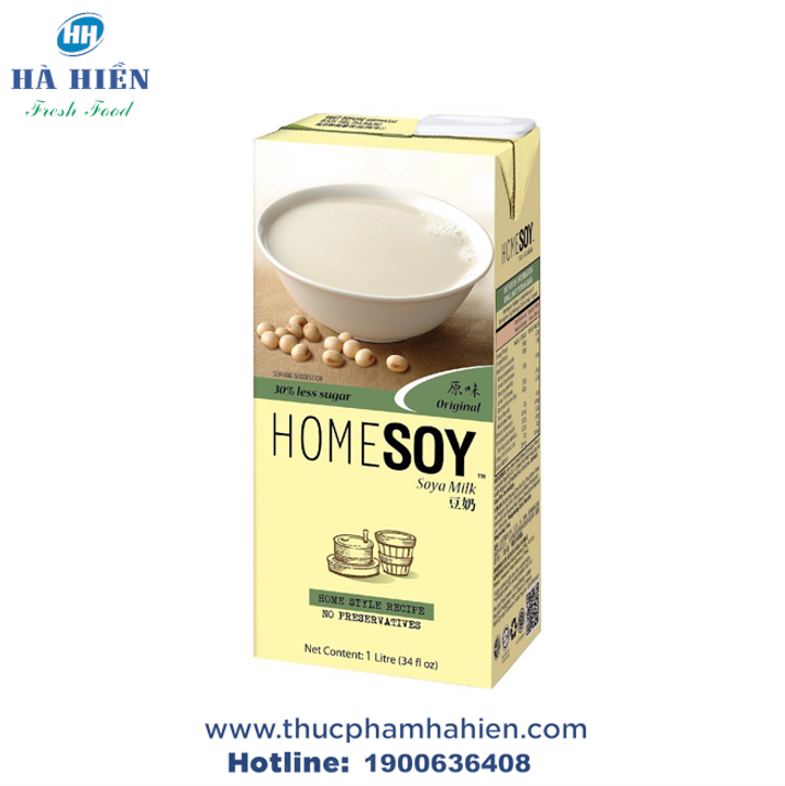  SỮA ĐẬU NÀNH HOMESOY CÓ ĐƯỜNG 