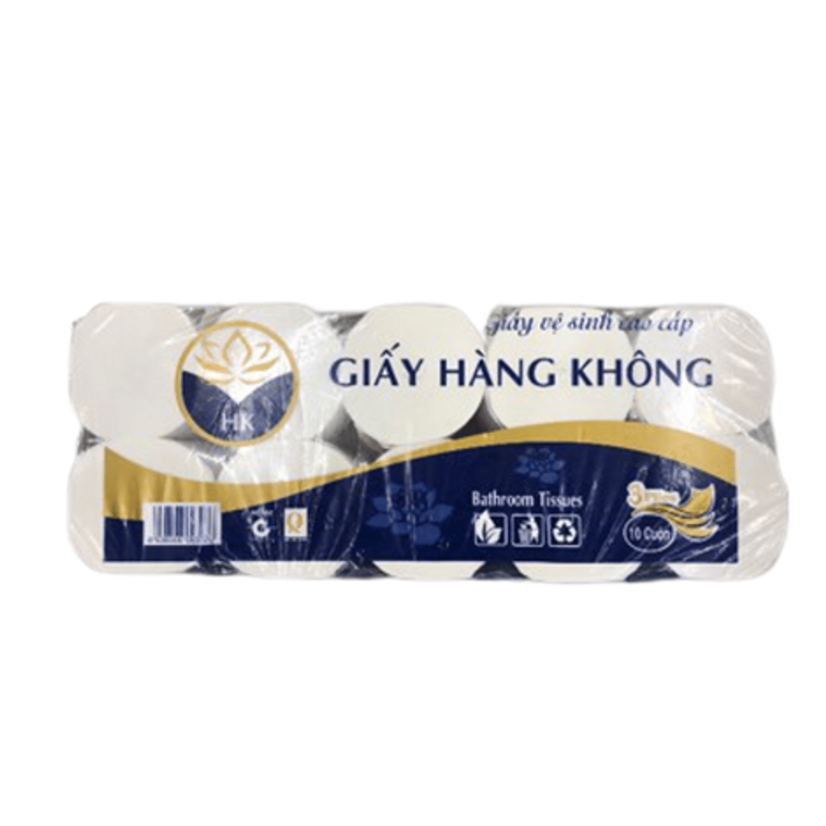  GIẤY VỆ SINH HÀNG KHÔNG 10 CUỘN 