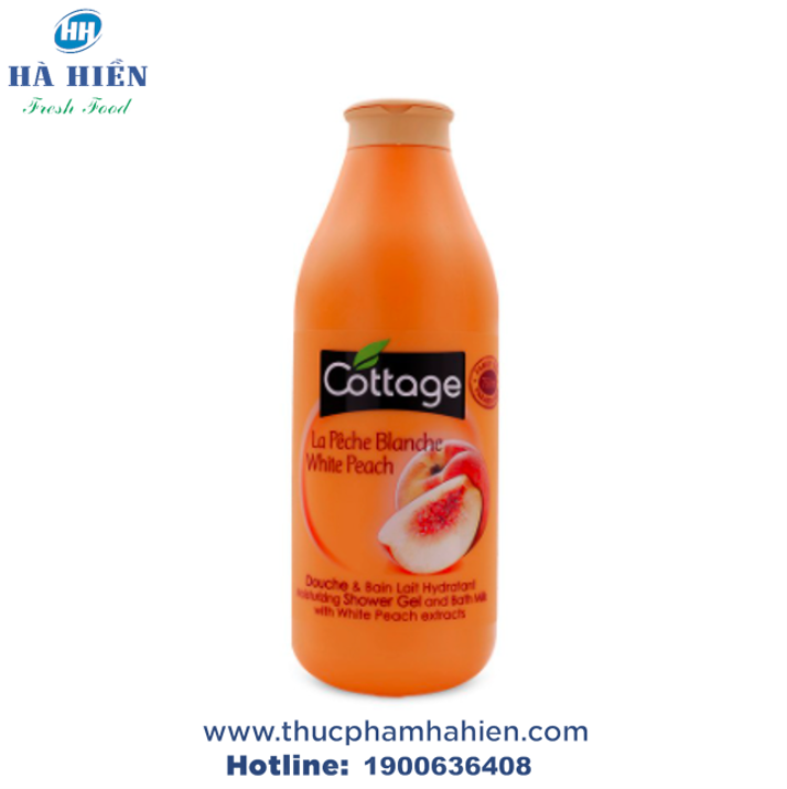  SỮA TẮM COTTAGE LA PECHE BLANCHE WHITE PEACH 