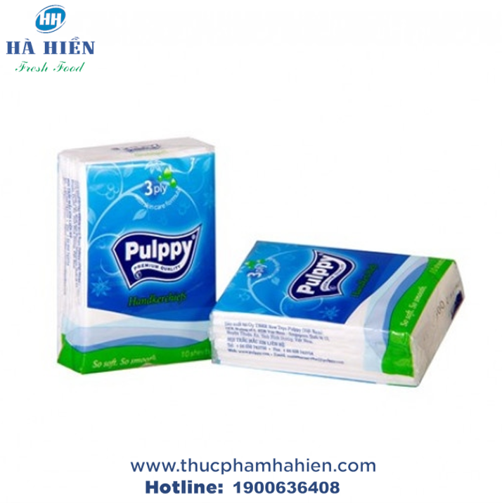  KHĂN GIẤY PULPPY BỎ TÚI 