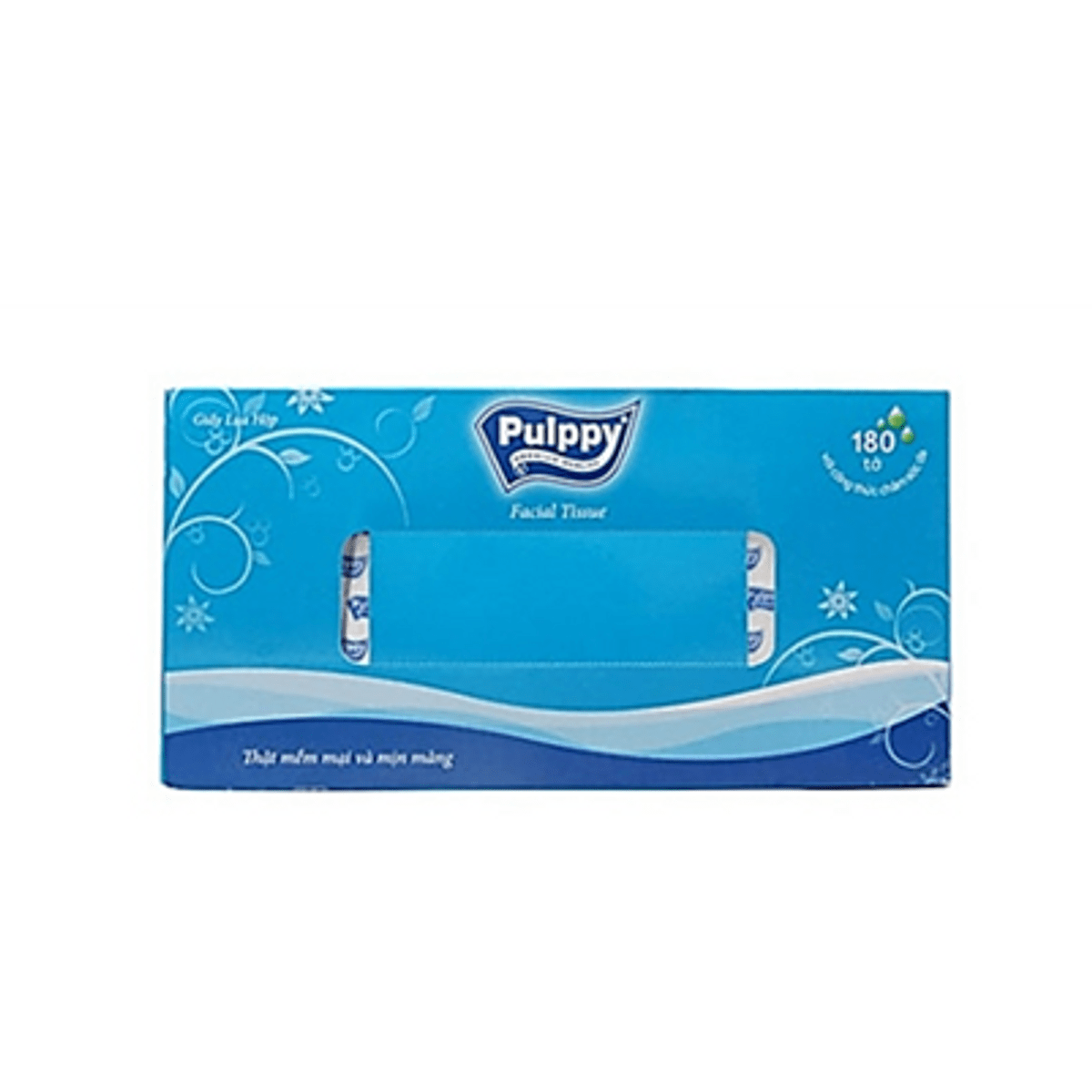  KHĂN GIẤY LỤA PULPPY 2 LỚP 180 TỜ 