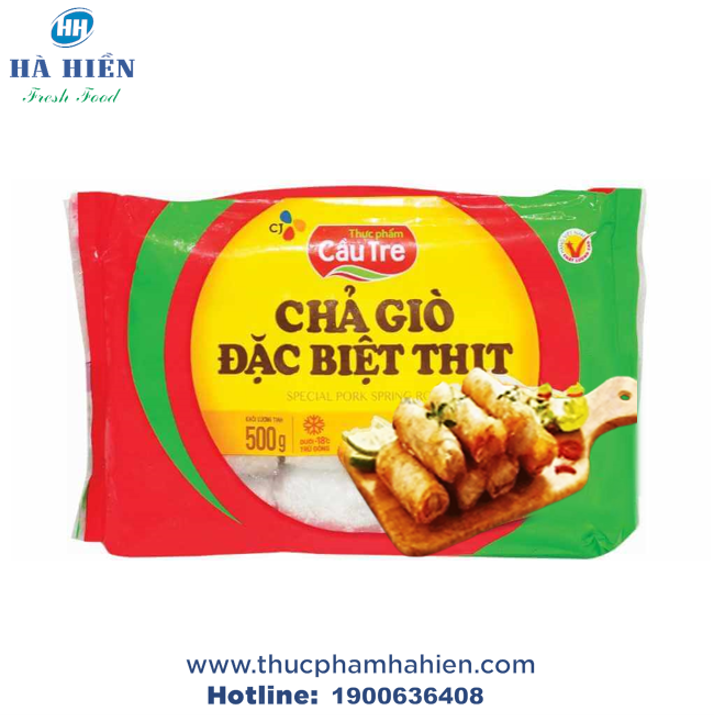  CHẢ GIÒ THỊT CẦU TRE 500G 