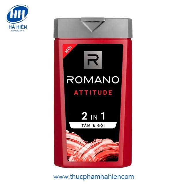  TẮM & GỘI 2IN1 ATTIUDE ROMANO 180G 