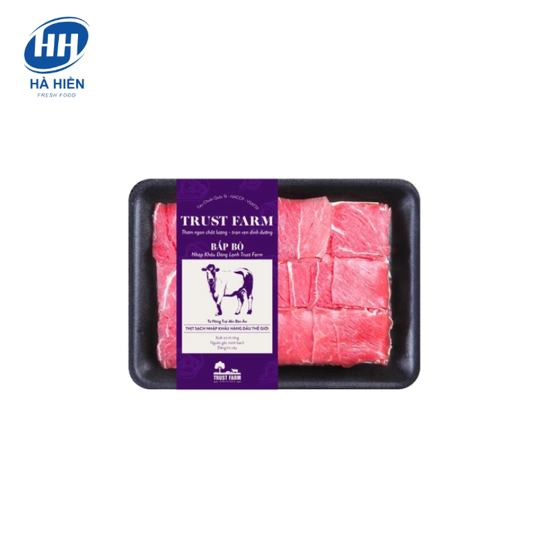  BẮP BÒ NHẬP KHẨU ĐÔNG LẠNH TRUST FARM - SLICE 2mm 300G 