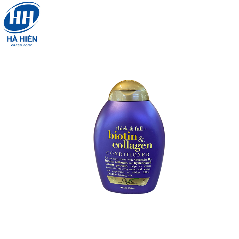  DẦU XẢ OGX BIOTIN & COLLAGEN USA 385ML 