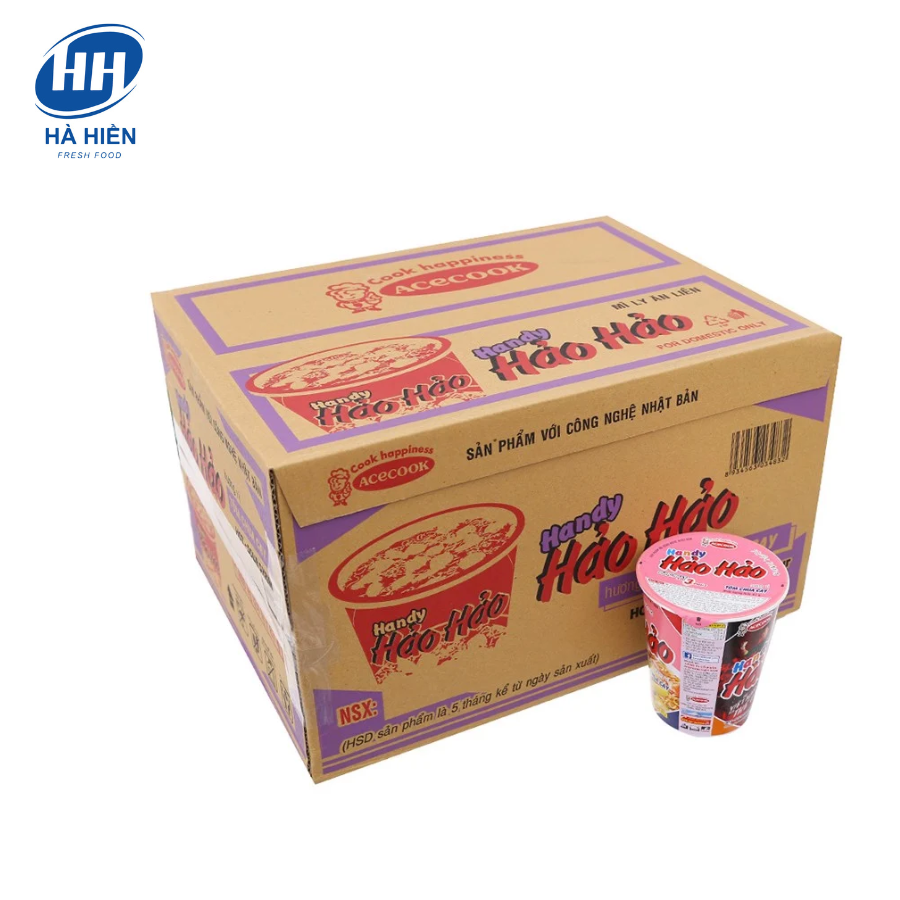  MÌ LY HẢO HẢO CHUA CAY 24 LY X 67 G – THÙNG 