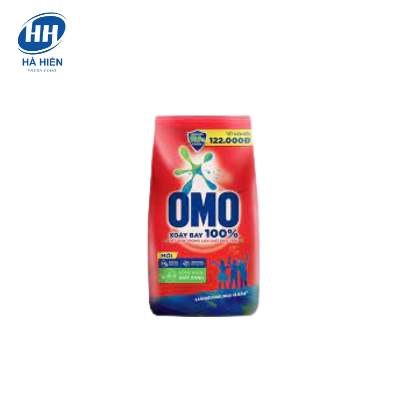  BỘT GIẶT OMO ĐỎ 5.7KG 