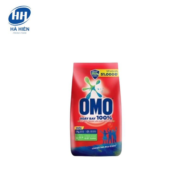  BỘT GIẶT OMO ĐỎ 2.9KG 