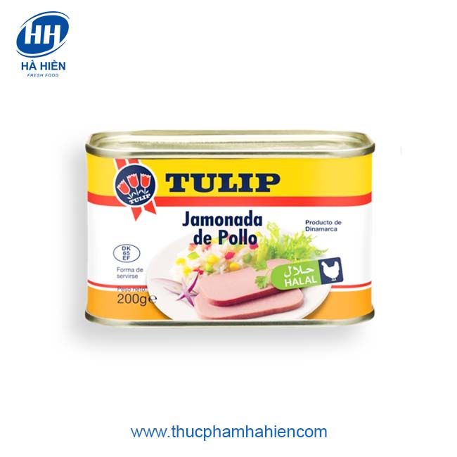  THỊT GÀ ĐÓNG HỘP TULIP 200G 