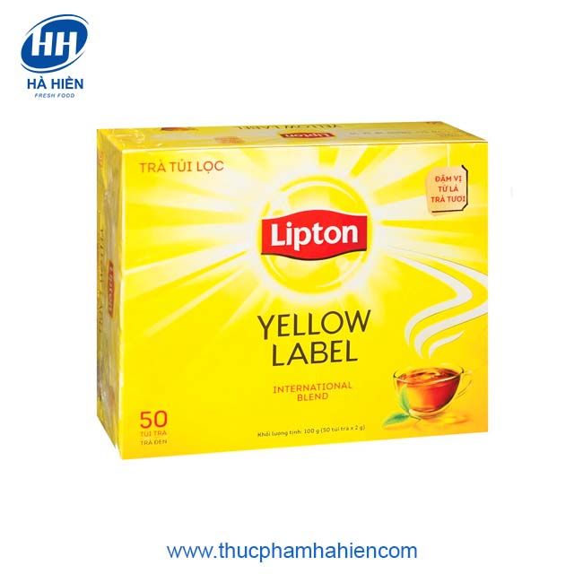  TRÀ LIPTON NHÃN VÀNG 50 GÓI 