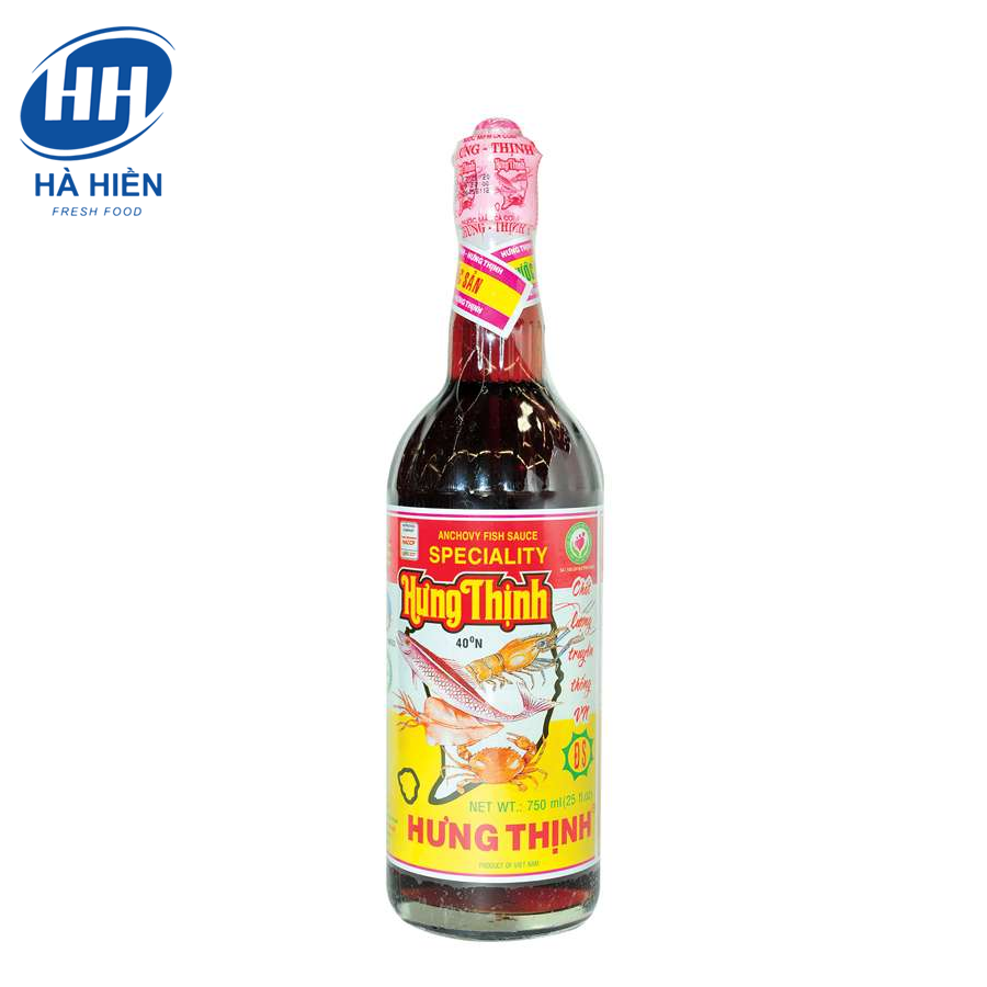  NƯỚC MẮM HƯNG THỊNH 40 ĐỘ ĐẠM 750ML 