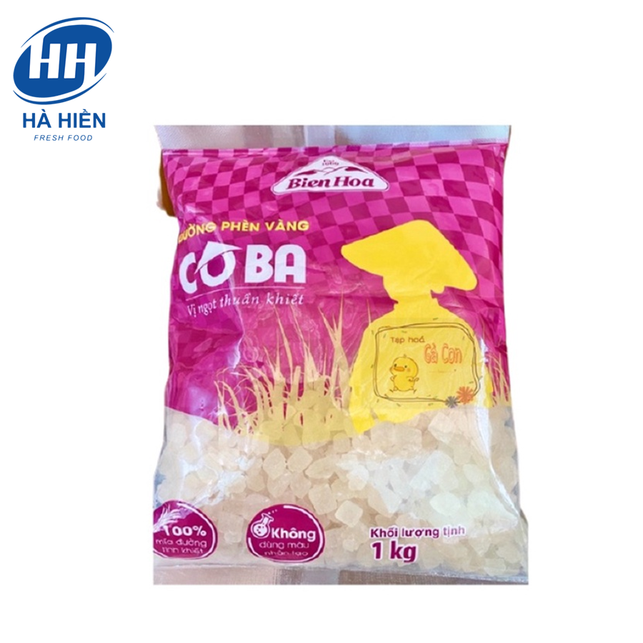  ĐƯỜNG PHÈN VÀNG CÔ BA BIÊN HÒA 1KG 