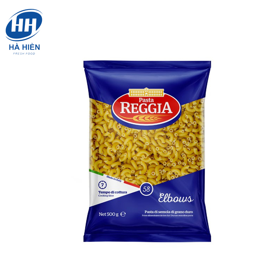  NUI Ý ỐNG CONG 58 PASTA REGGIA 500G 