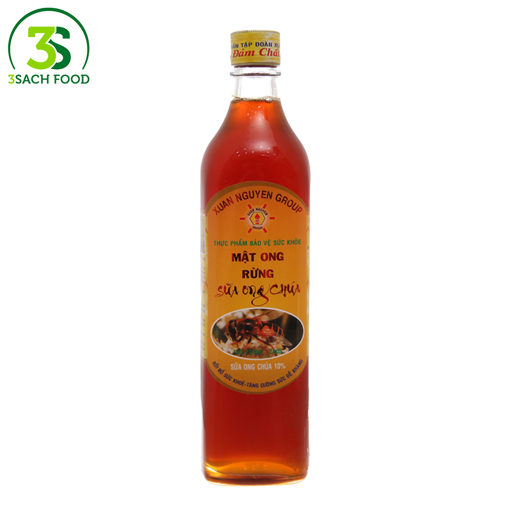  Mật Ong Rừng Sữa Ong Chúa (Chai 500ml) 