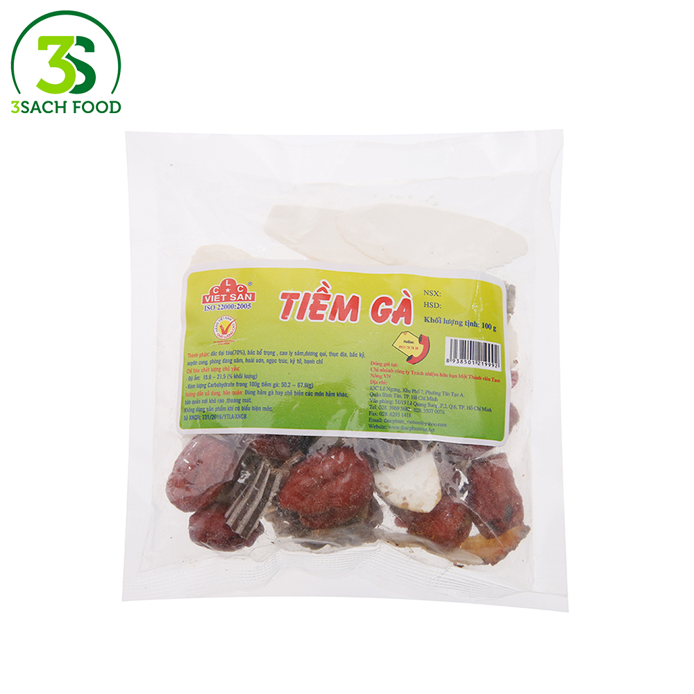  Đại Bổ Lực Việt San Tiềm Gà (Gói 100g) 
