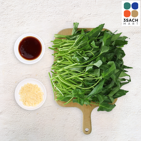  [RTC] Rau Muống Xào Tỏi (Khay 300G) 