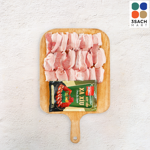  [RTC] Ba Rọi Ướp Xá Xíu (Khay 300g) 