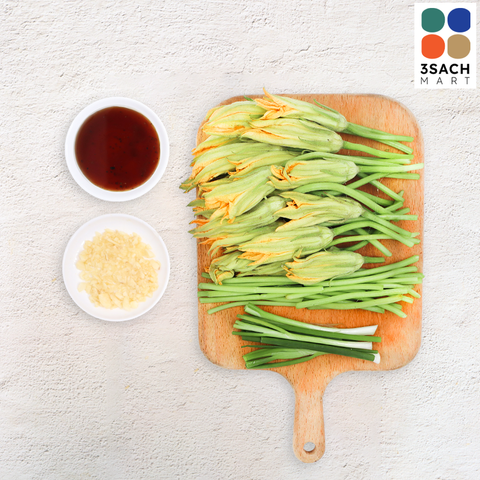  [RTC] Bông Bí Xào Tỏi (Khay 200g) 