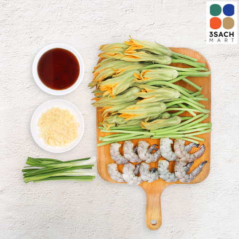  [RTC] Bông Bí Xào Tôm (Khay 300g) 