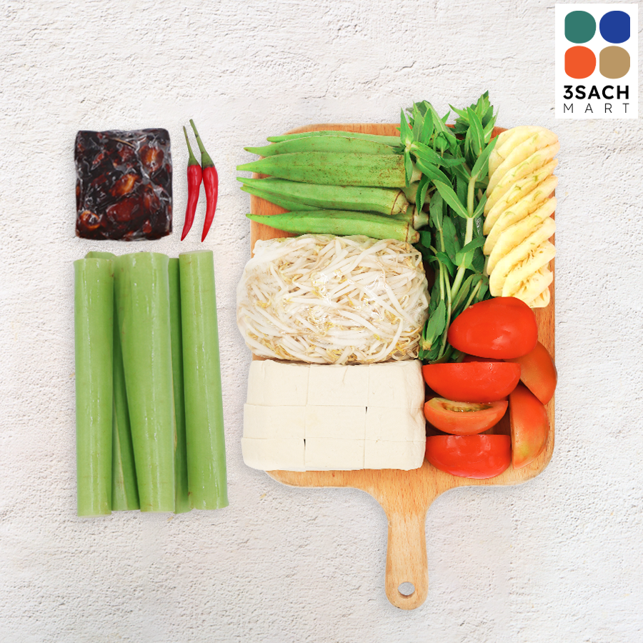  [RTC] Canh Chua Đậu Hũ (Khay 900g) 