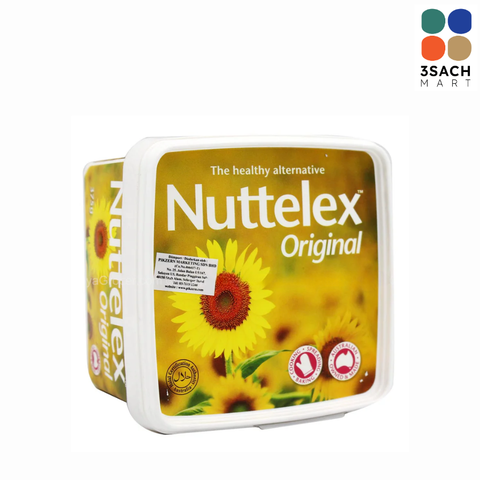  Bơ Phết Nguyên Vị Dầu Hoa Hướng Dương Nuttelex (Hộp 375g) 