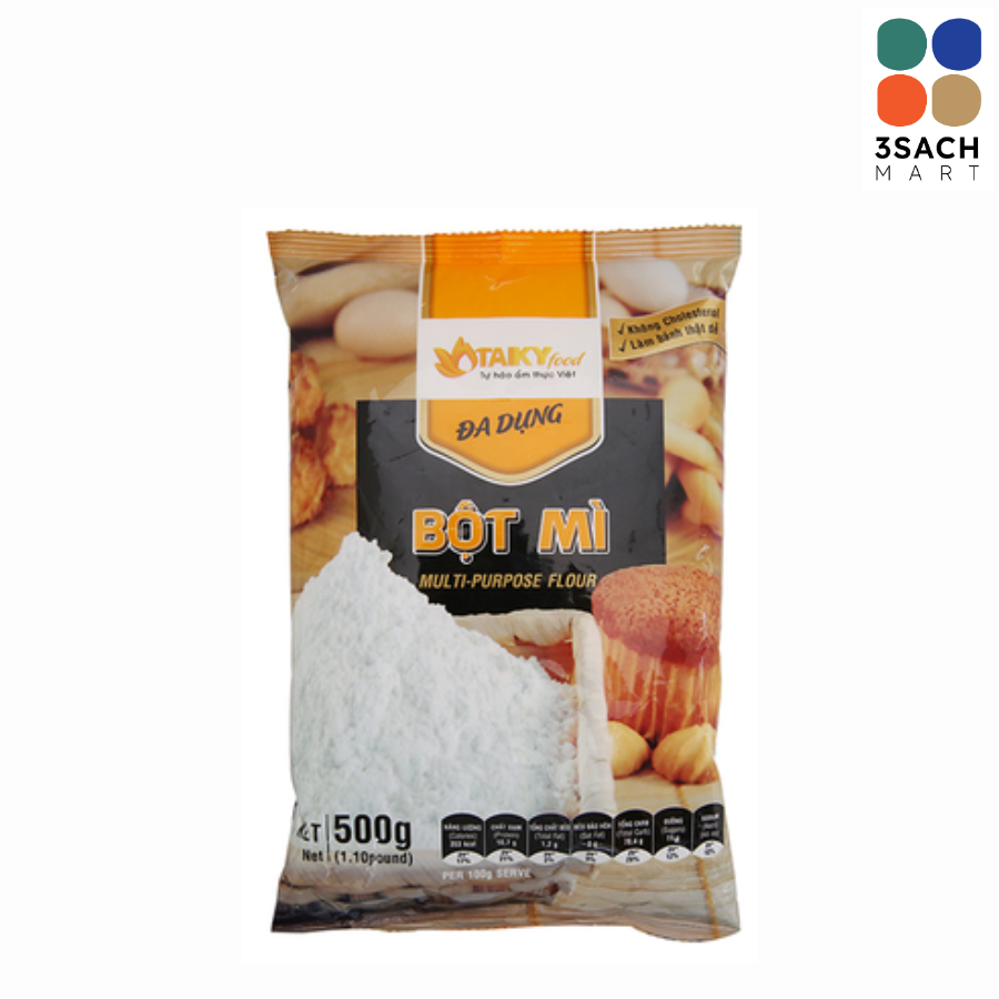  Bột Mì Đa Dụng Tài Ký (Gói 500g) 